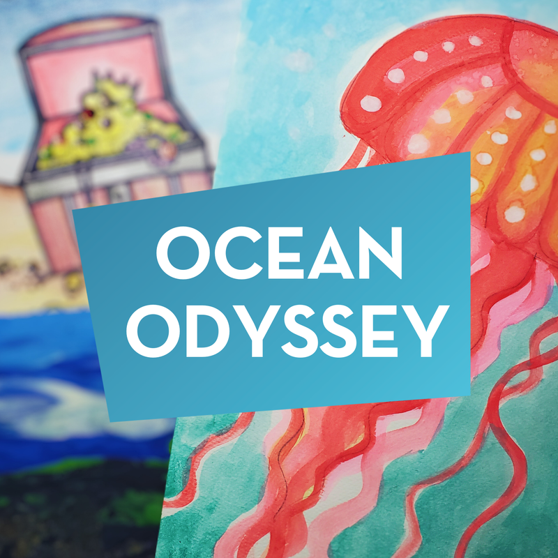 July 21 -  25, 2025 • Ocean Odyssey • Artshine Summer Camp @ Cole Harbour Place (Dartmouth, NS)