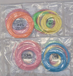 3D Pen Filament - 6 Bright Colours - Material: PCL (1.75mm, 98 Feet Total)