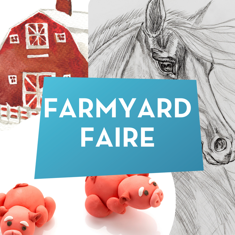 August 5 - 8, 2025 • Farmyard Faire • Artshine Summer Camp @ Sunshine Montessori School