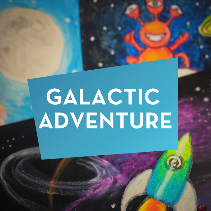 August 11 - 15, 2025 • Galactic Adventure • Artshine Summer Camp @ Cole Harbour Place (Dartmouth, NS)