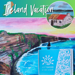 Ireland Vacation Acrylic Paint Art Box