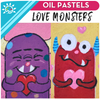 Love Monsters Art Kit + Video Tutorial - Oil Pastel Specialty Box