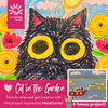 Cat in the Garden Art Kit + Video Tutorial (Inspired by Maud Lewis) Specialty Box