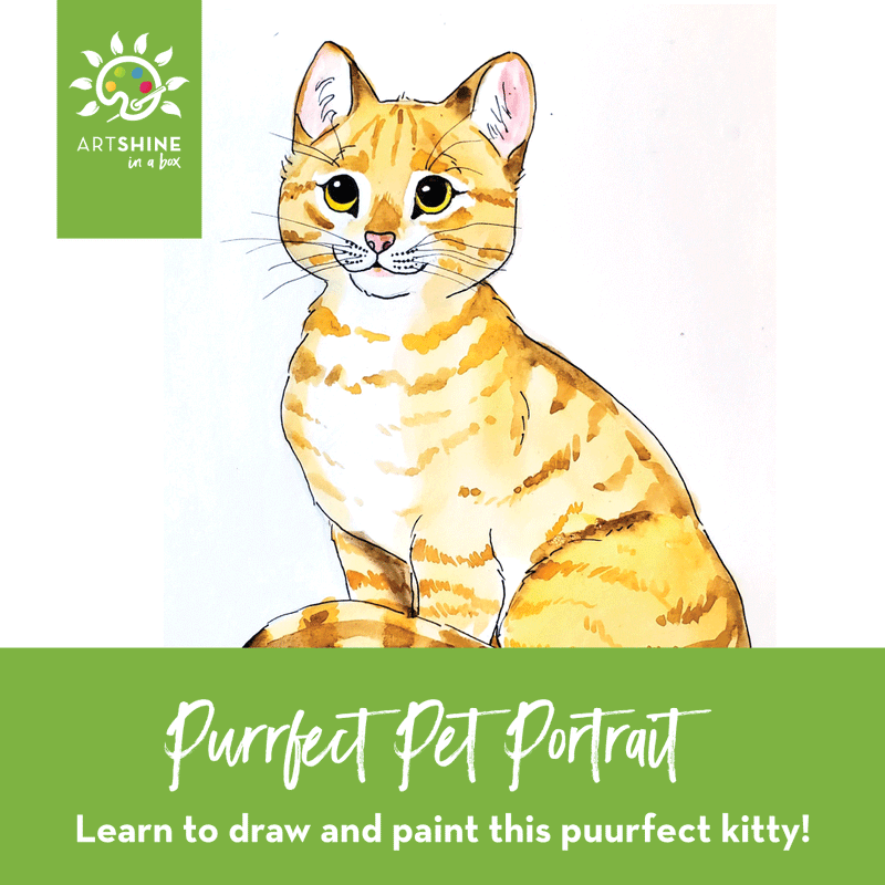 Paint Your Pet! Watercolour Illustration Box