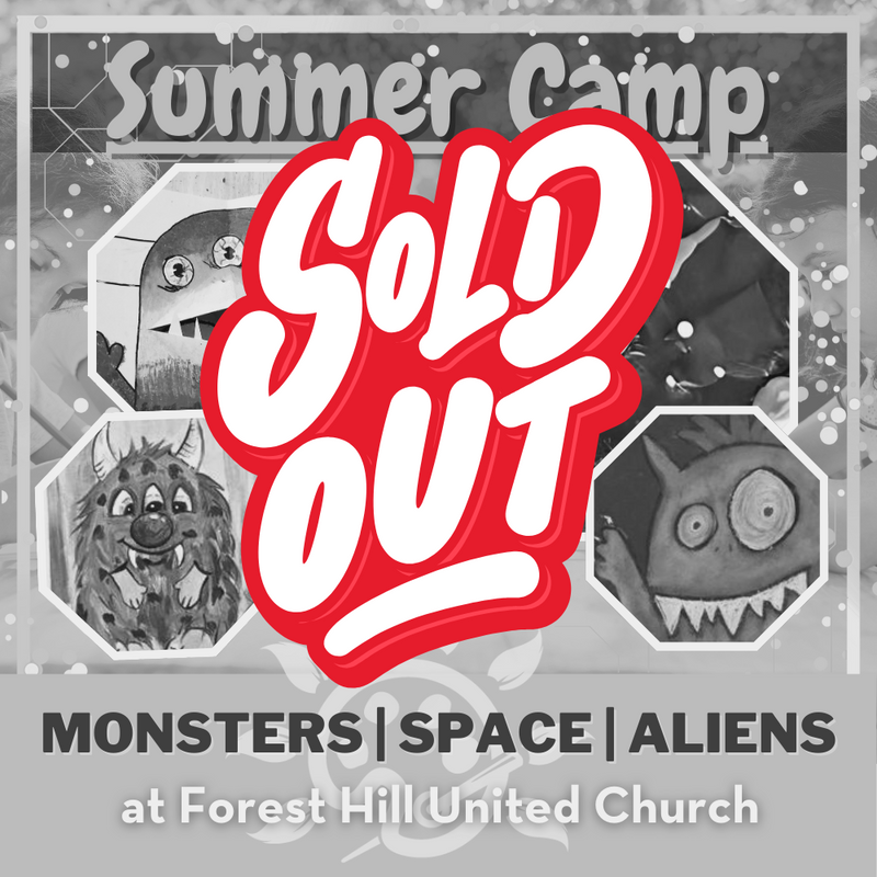 Monsters, Aliens & Space Summer Camp: July 15th - 19th Forest Hill United Church (Kitchener)
