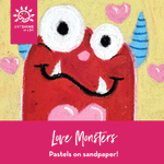 Love Monsters Oil Pastel Art Box